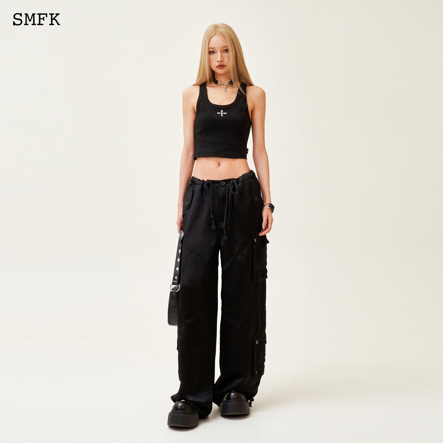 SMFK WildWorld Climbing Sporty Vest In Black