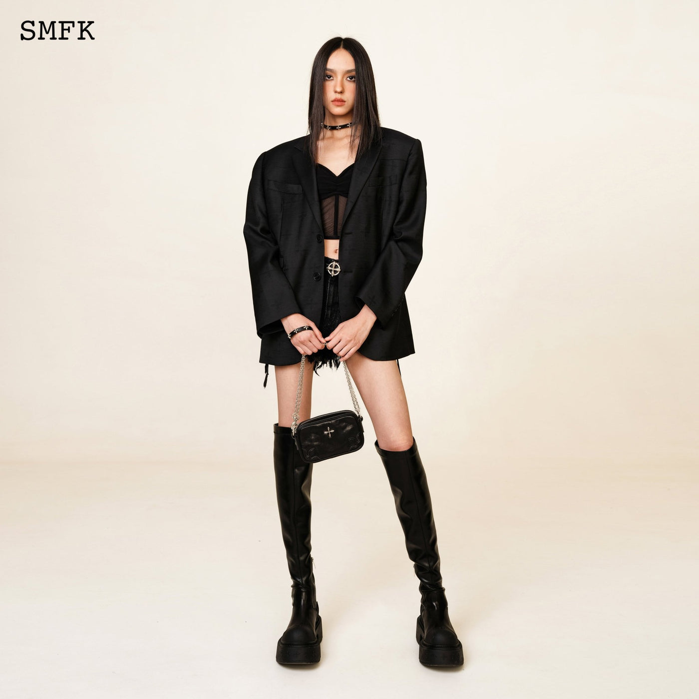 SMFK WILDWORLD CORSET GOWN VEST TOP
