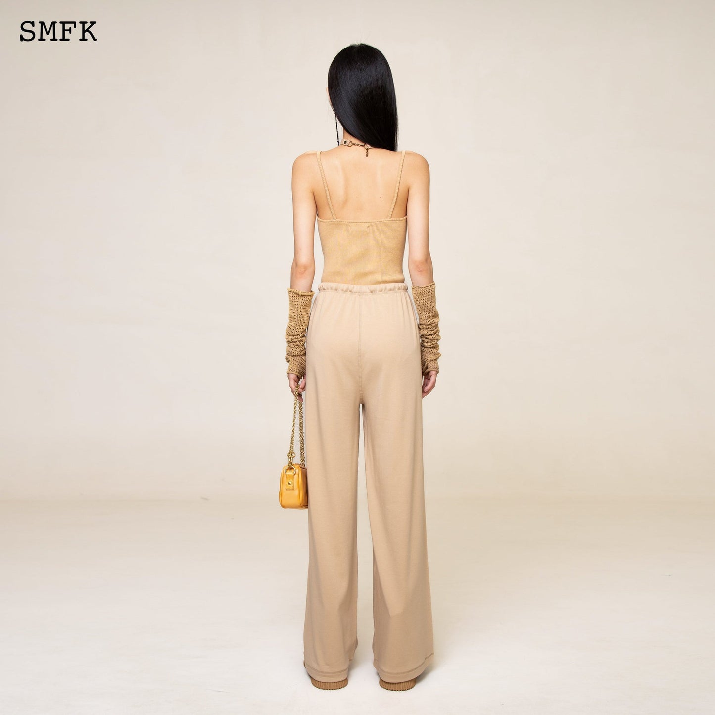 SMFK WildWorld Cross Knitted Crop Top