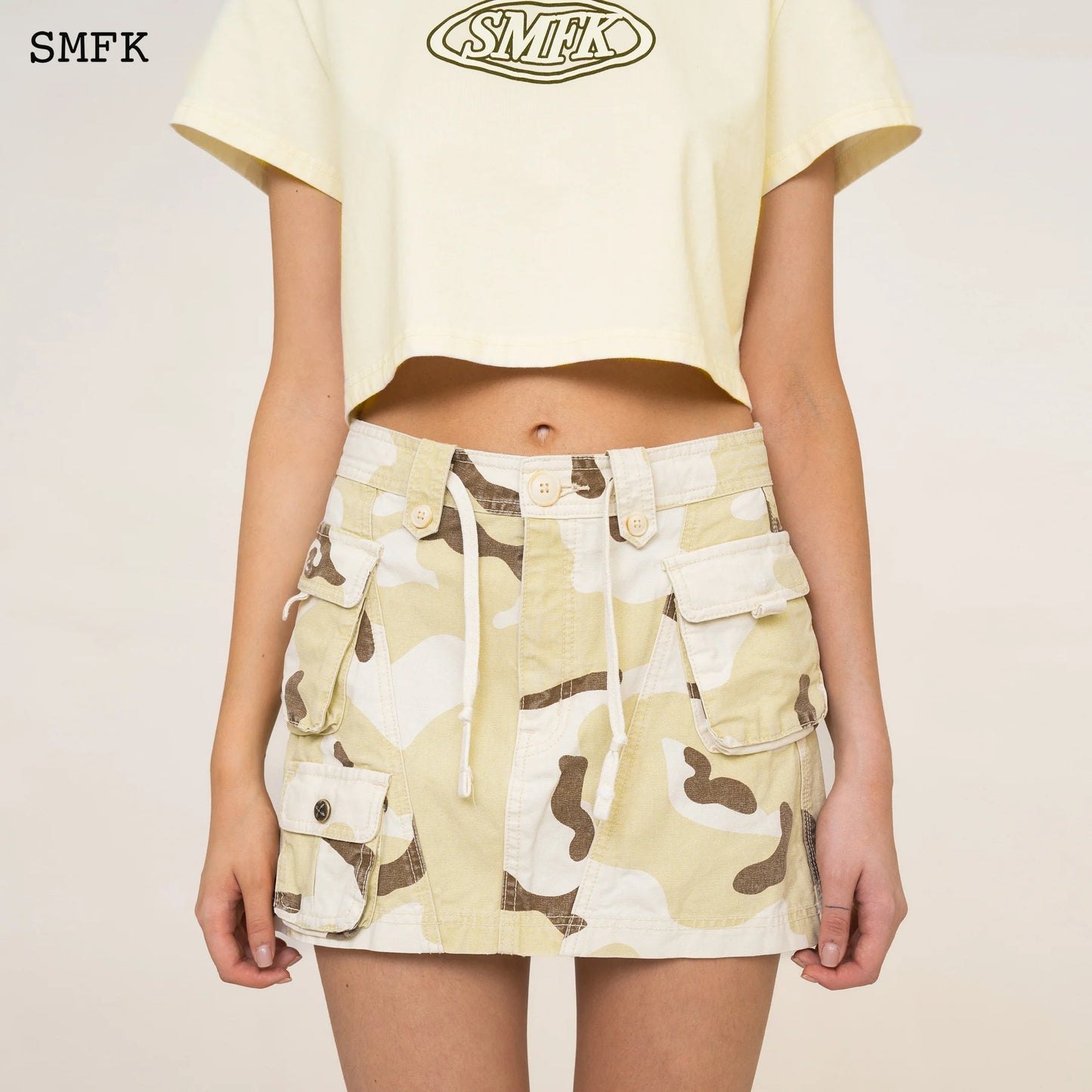 SMFK WildWorld Desert Camouflage Stray Mini Skirt
