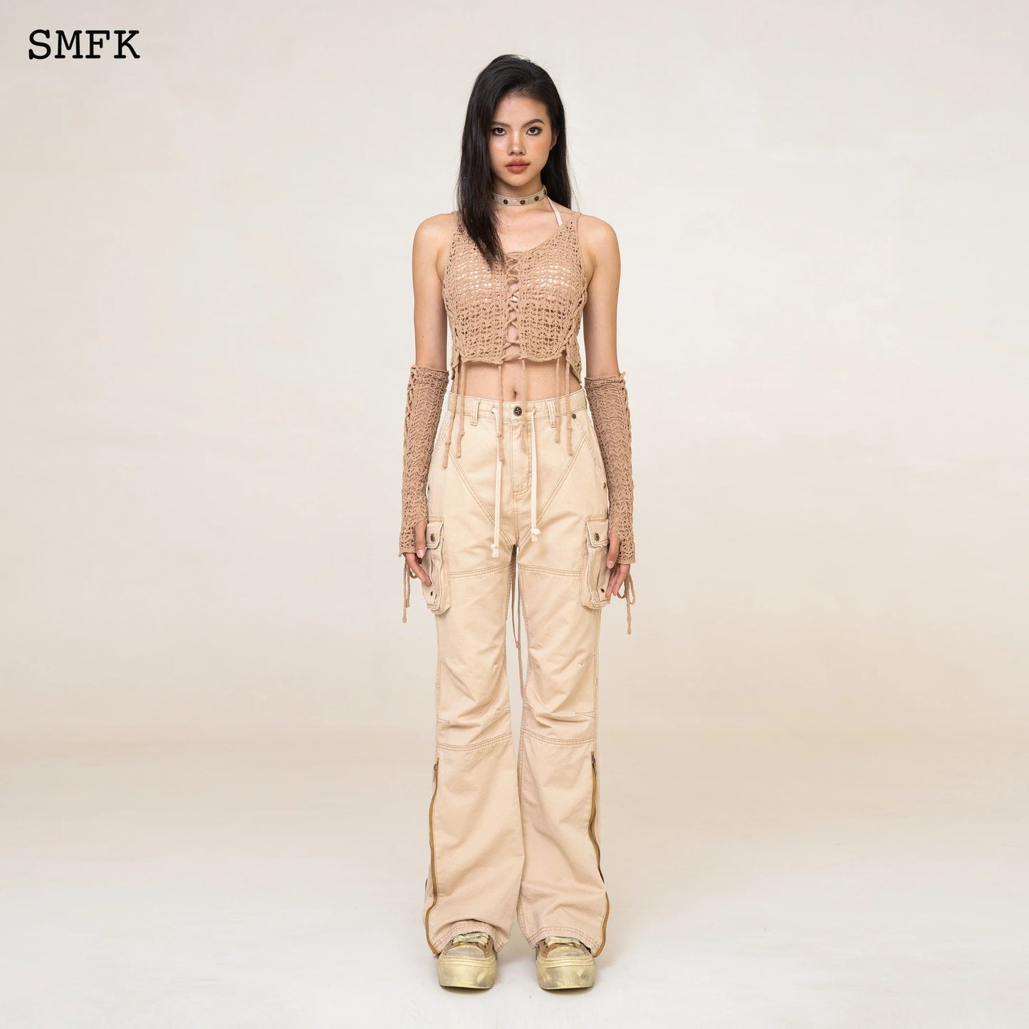 SMFK WildWorld Stray Jellyfish Knitted Cardigan