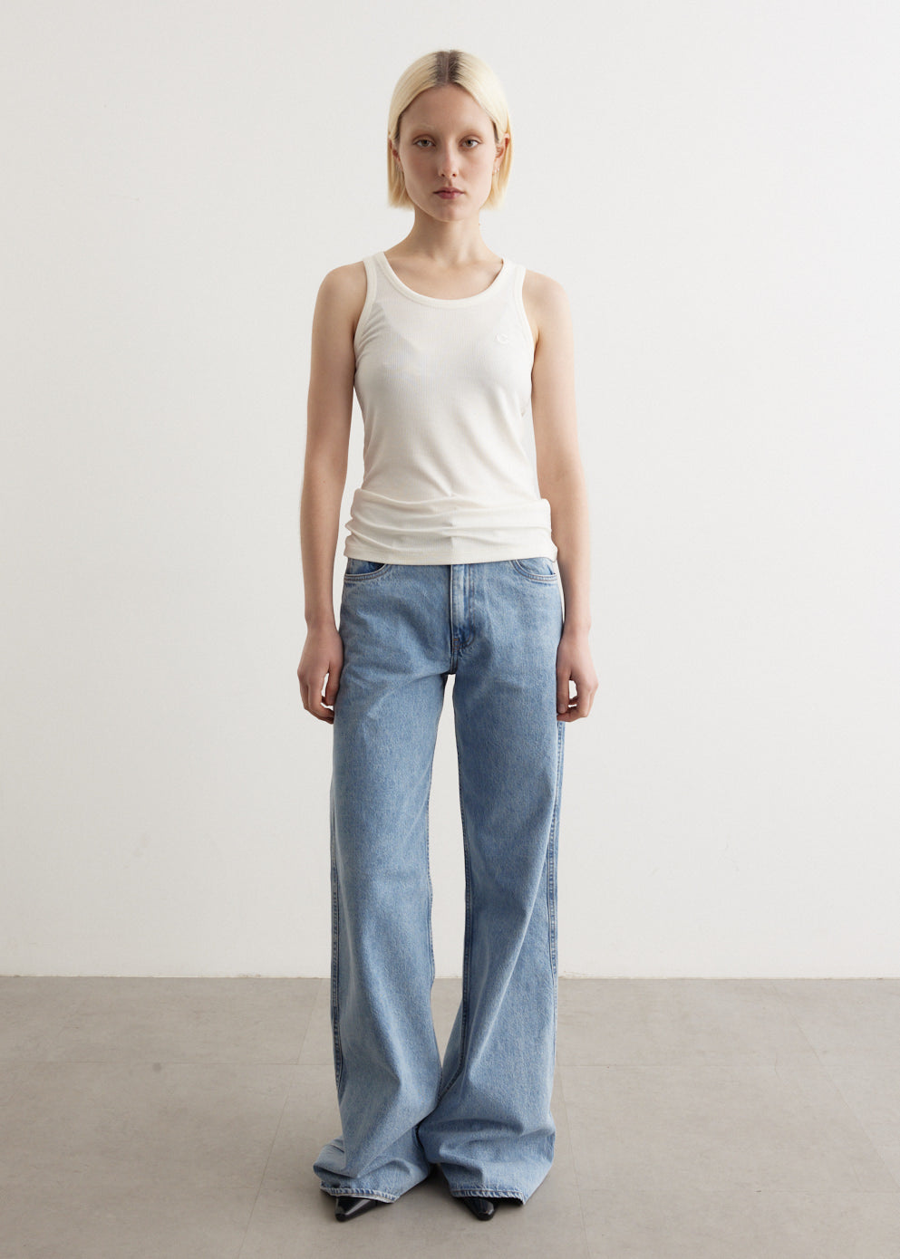 COPERNI Rib Logo Tank Top