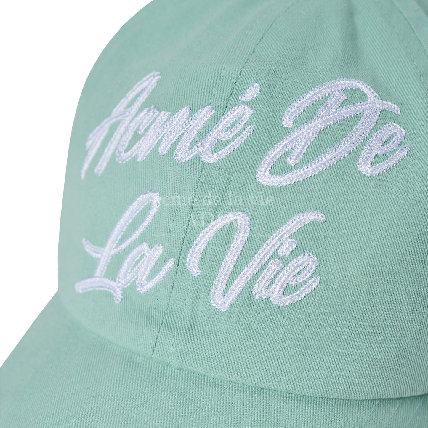 ADLV Big Script Chain Embroidery Ball Cap Mint
