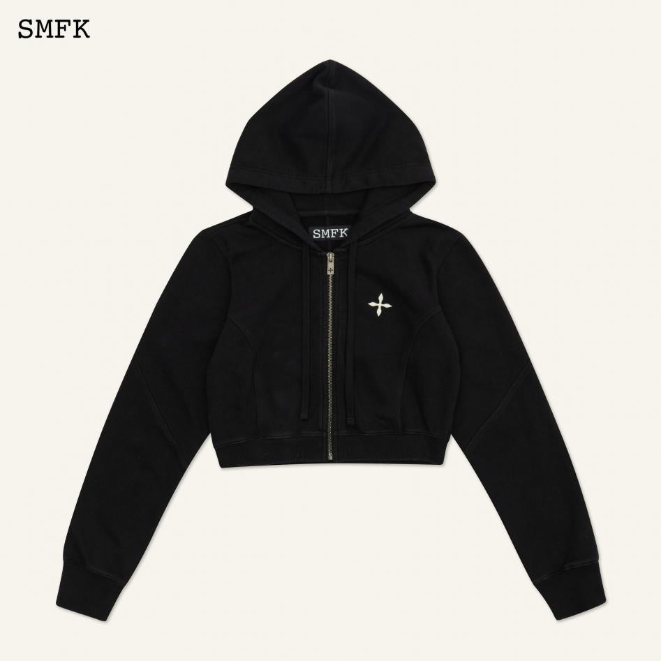 SMFK Compass Rush Punch Short Body Hoodie