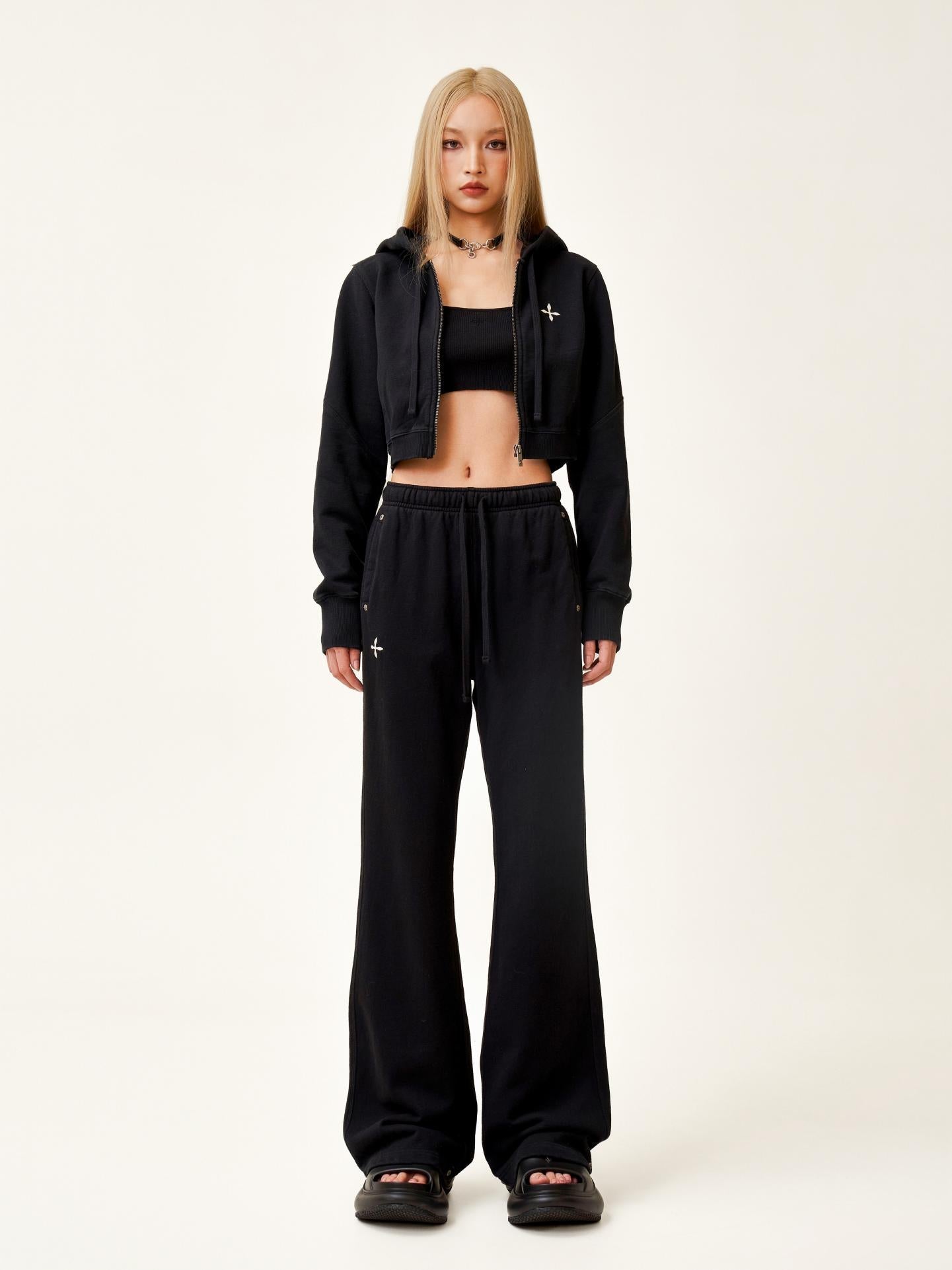 SMFK Compass Rush Punch Short Body Hoodie
