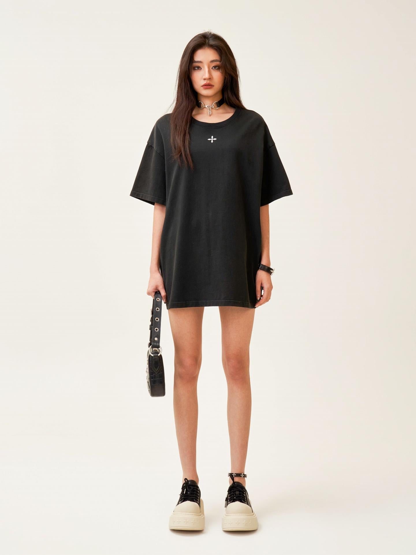SMFK Compass Classic Cross Oversized Tee