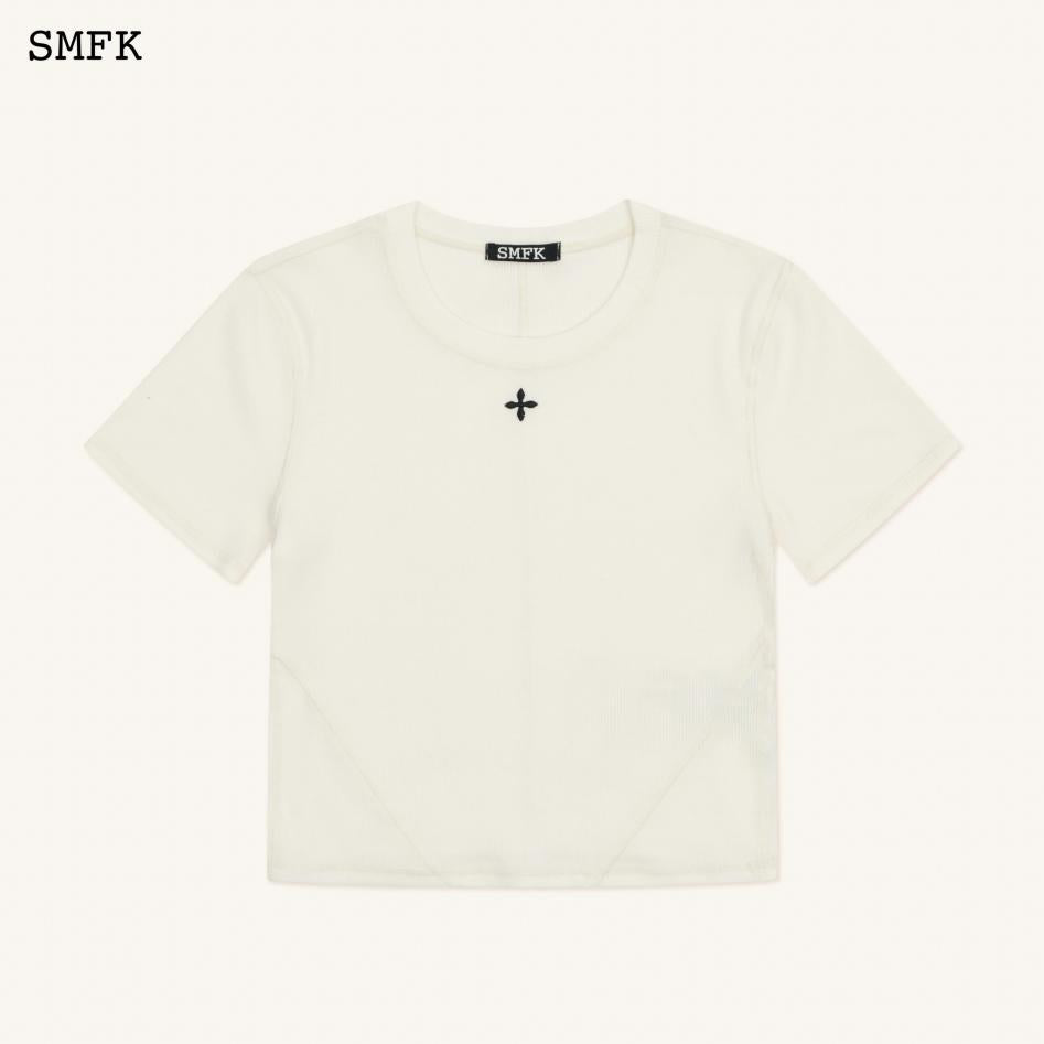 SMFK Compass Rush Rush Slim Fit Tee White