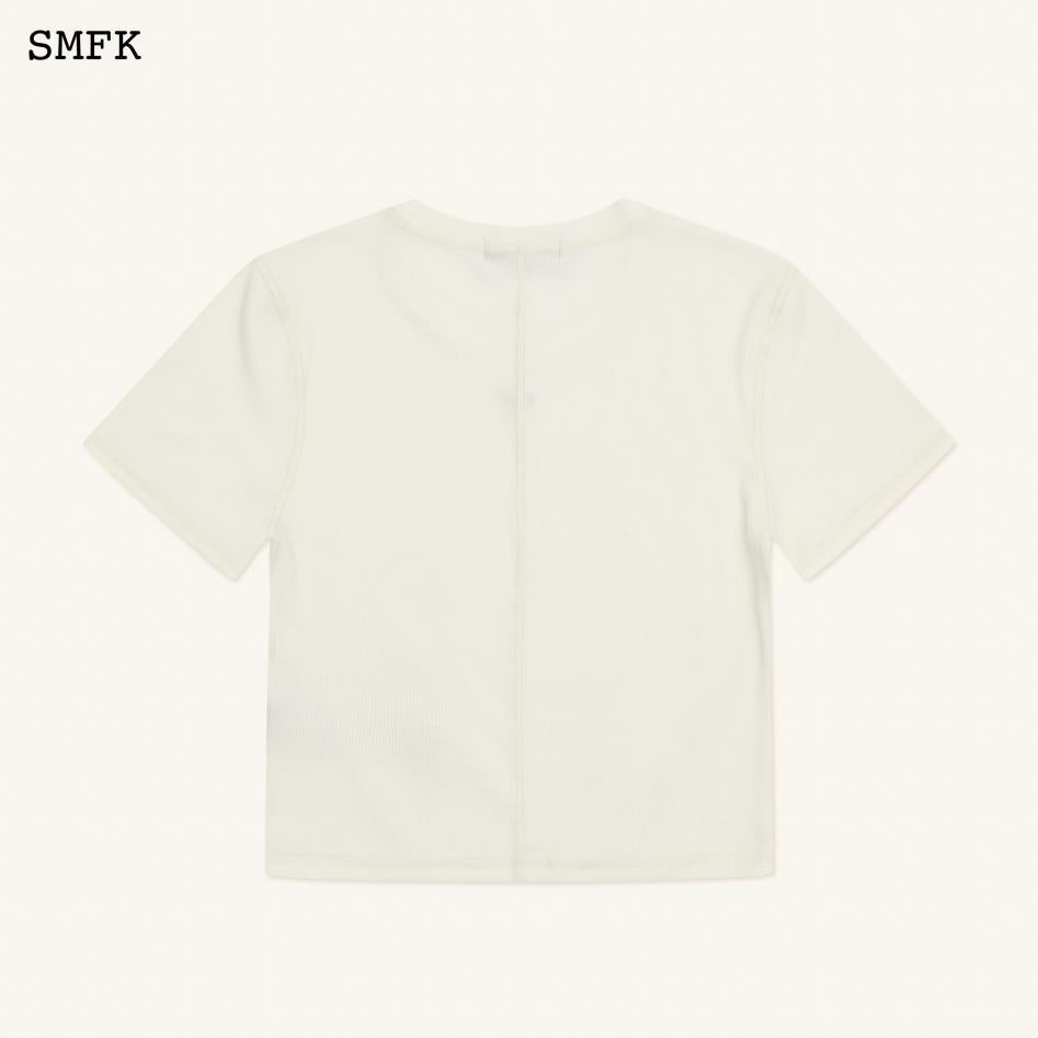 SMFK Compass Rush Rush Slim Fit Tee White