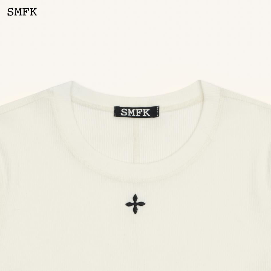 SMFK Compass Rush Rush Slim Fit Tee White