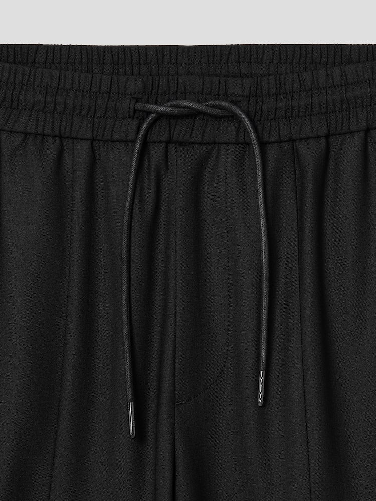 JUUN.J Wool-blended Cargo Jogger Pants Black