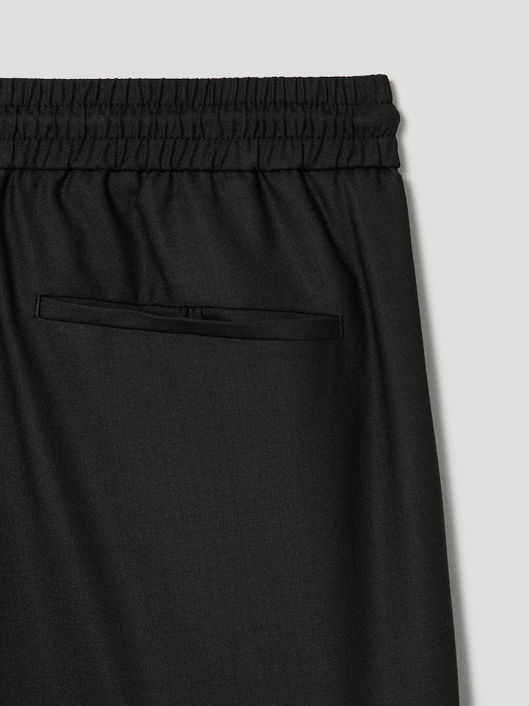 JUUN.J Wool-blended Cargo Jogger Pants Black
