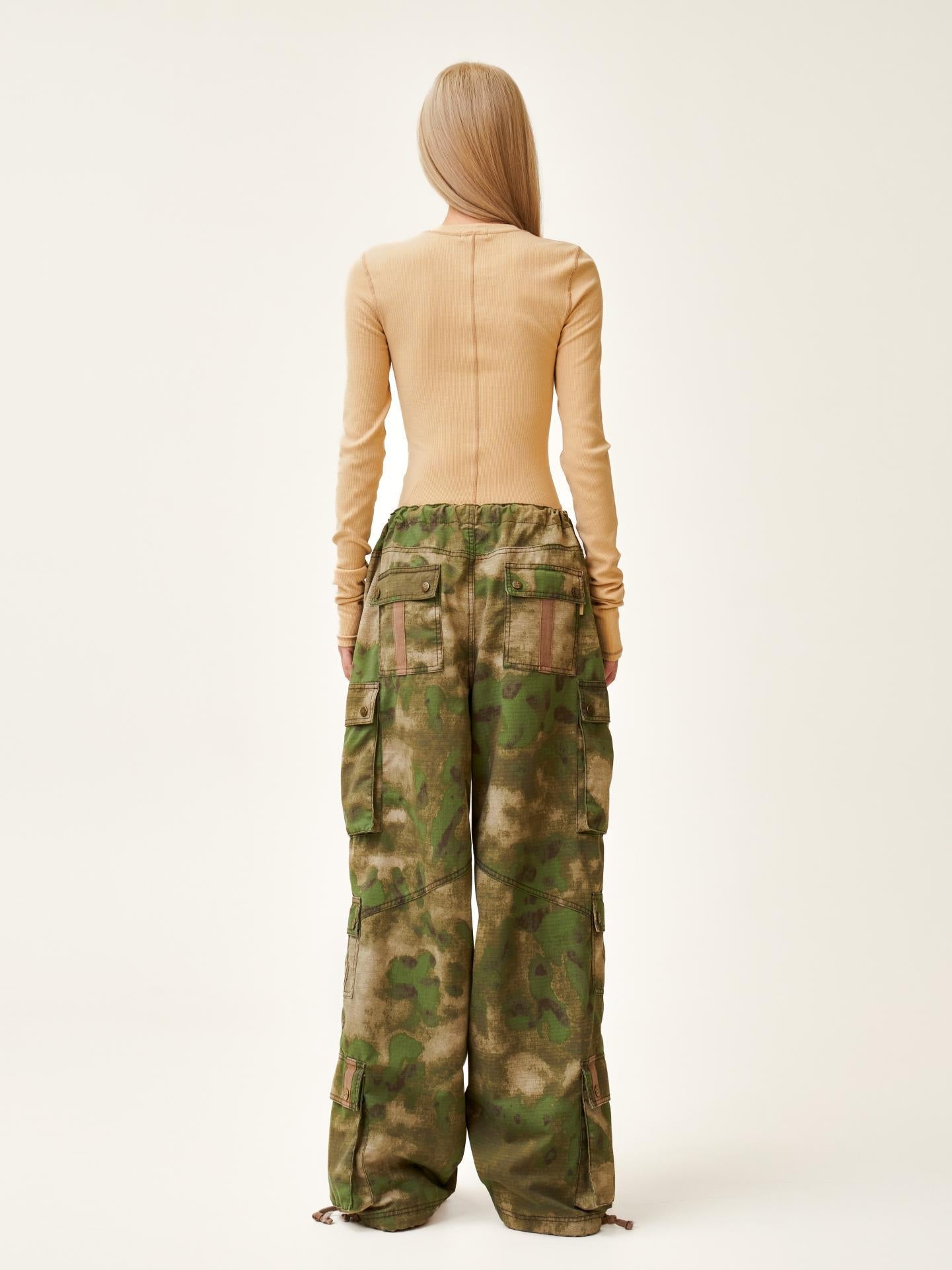 SMFK Compass Cobra Thermal Camo Vintage Paratrooper Pants