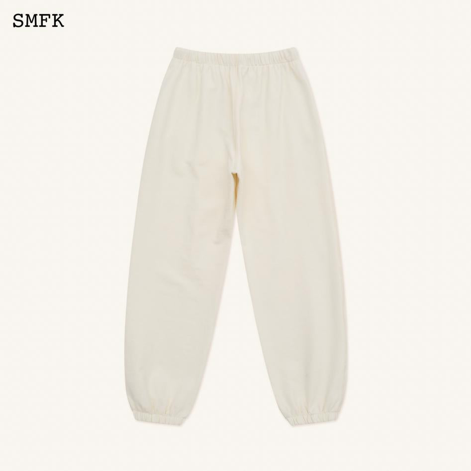 SMFK Compass Rush Punch Jogger Sweatpants White