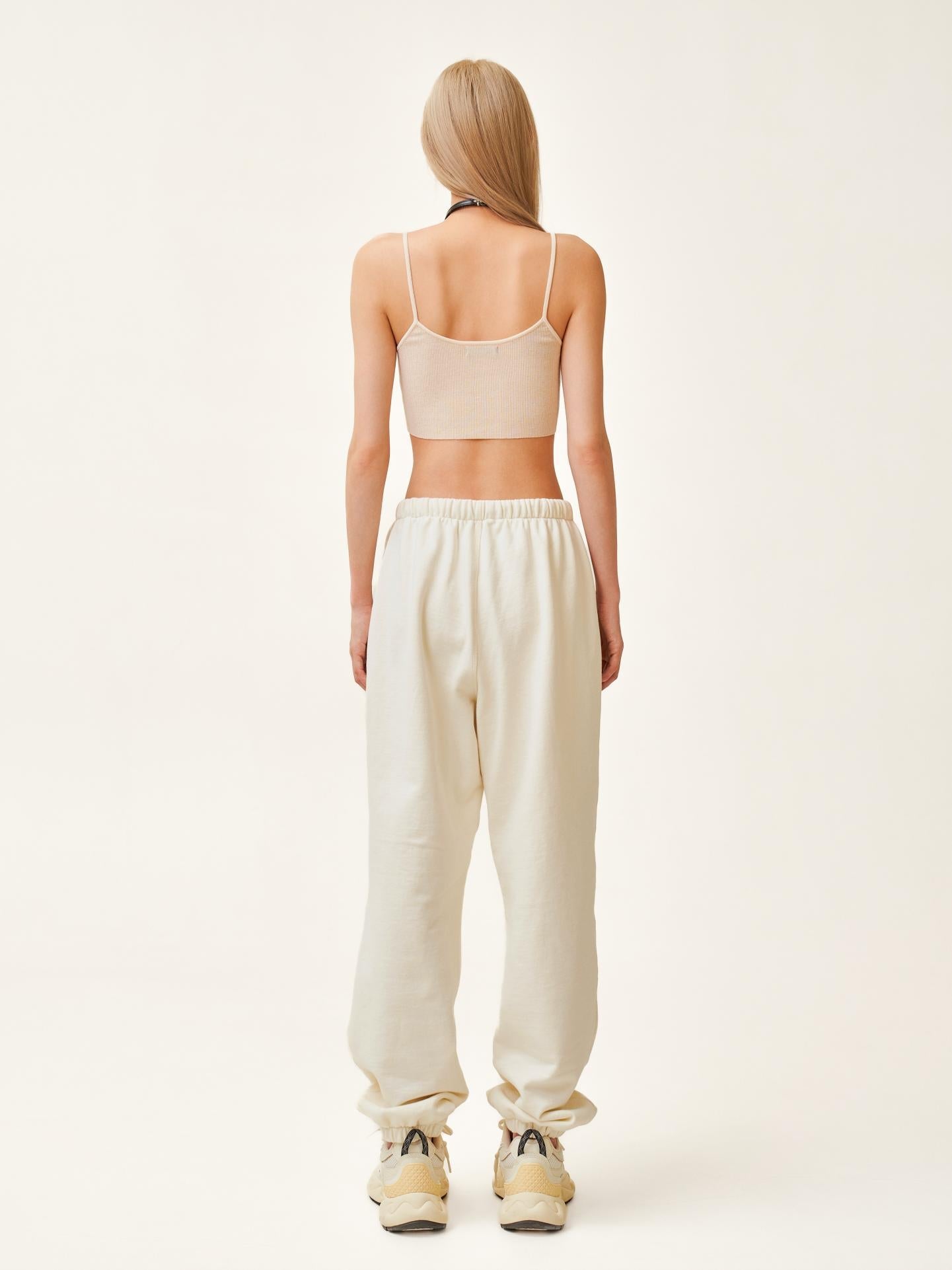 SMFK Compass Rush Punch Jogger Sweatpants White