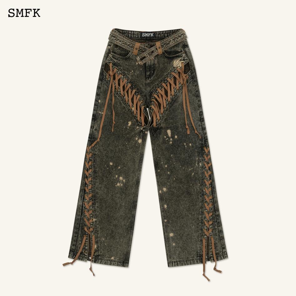 SMFK Ancient Myth Hurricane Wide Leg Jeans