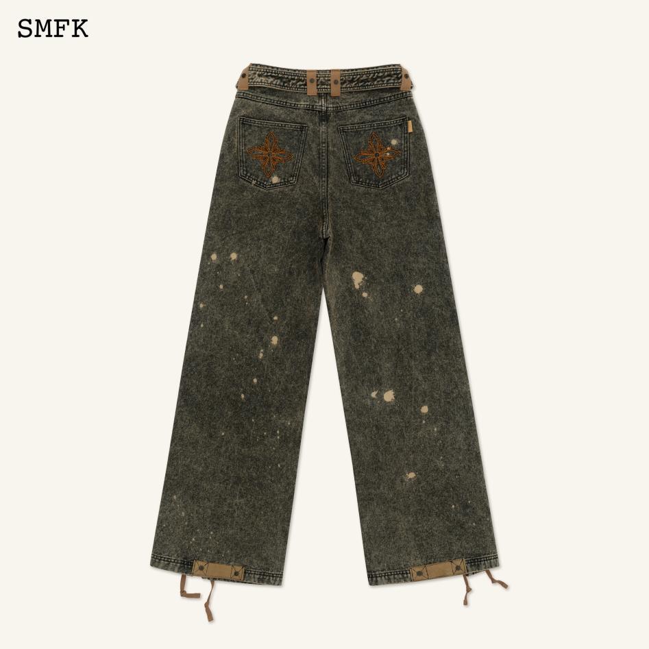 SMFK Ancient Myth Hurricane Wide Leg Jeans