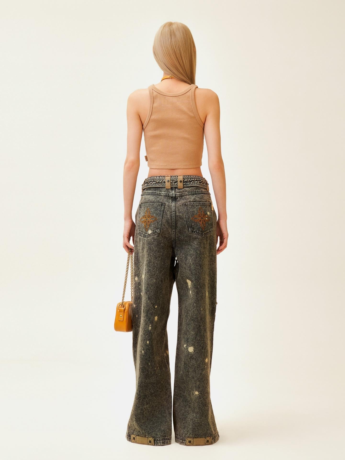 SMFK Ancient Myth Hurricane Wide Leg Jeans