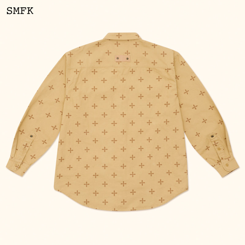 SMFK Compass Garden Wide Cargo Shirt Desert Garden