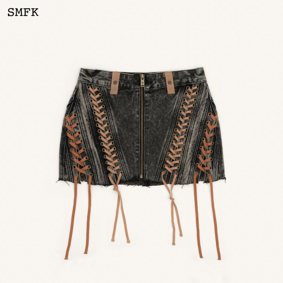 SMFK Ancient Myth Cobra Woven Work Skirt