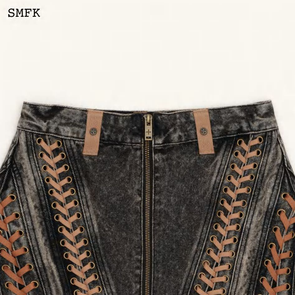 SMFK Ancient Myth Cobra Woven Work Skirt