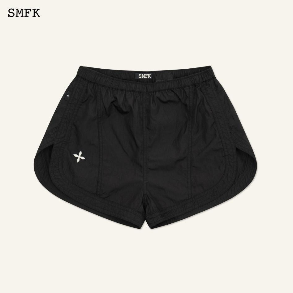 SMFK Ancient Myth Viper Alloy Skin Jogger Shorts Black