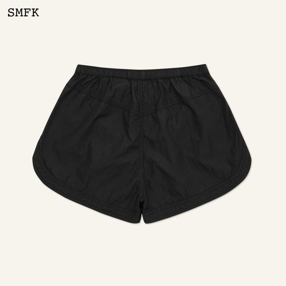 SMFK Ancient Myth Viper Alloy Skin Jogger Shorts Black