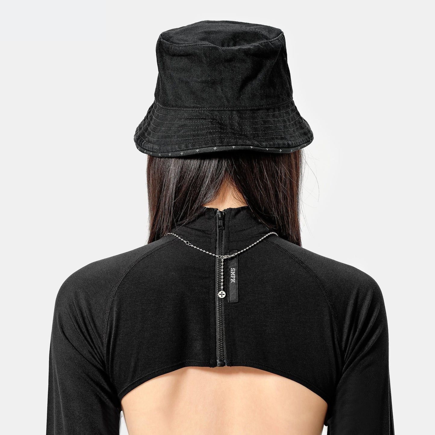 SMFK Black Forever Compass Bucket Hats