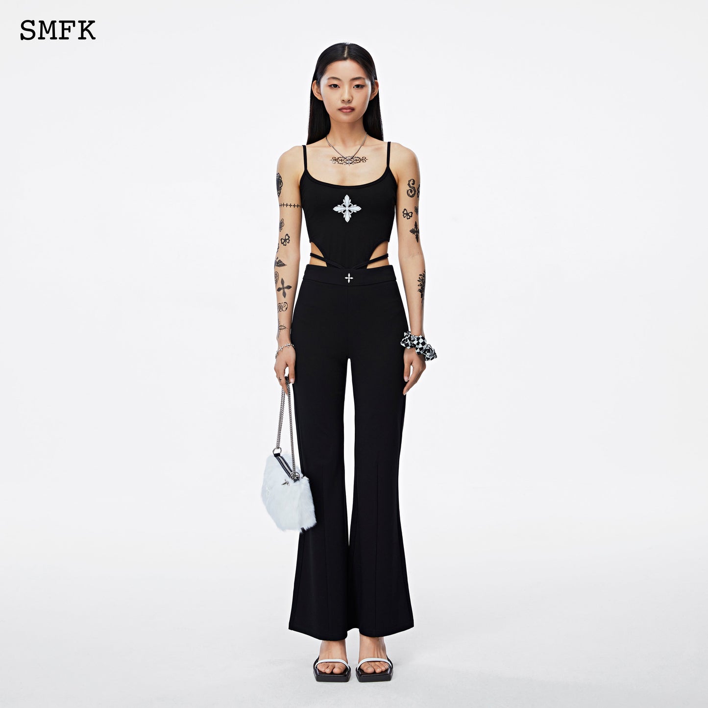 SMFK Black Mermaid Vest