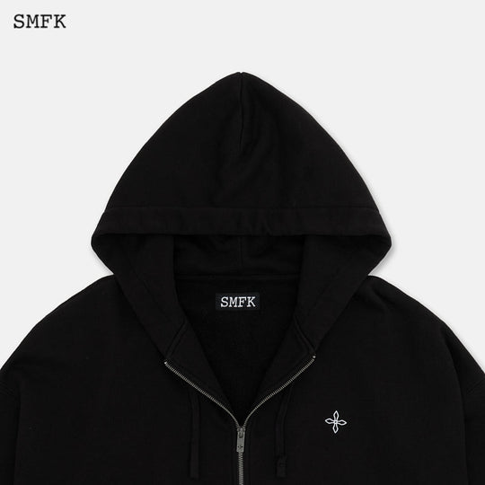 SMFK Black Night Compass Campus Wide Hoodie