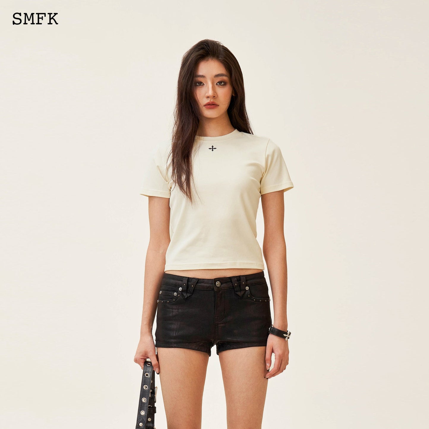 SMFK Compass Tarpan Lightning Black Short Jeans