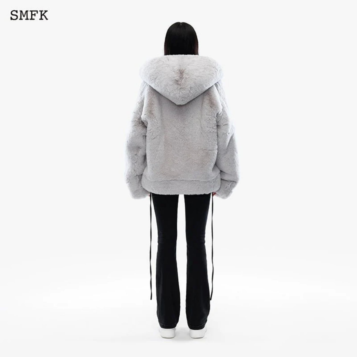 SMFK Snowman Hoodie Grey