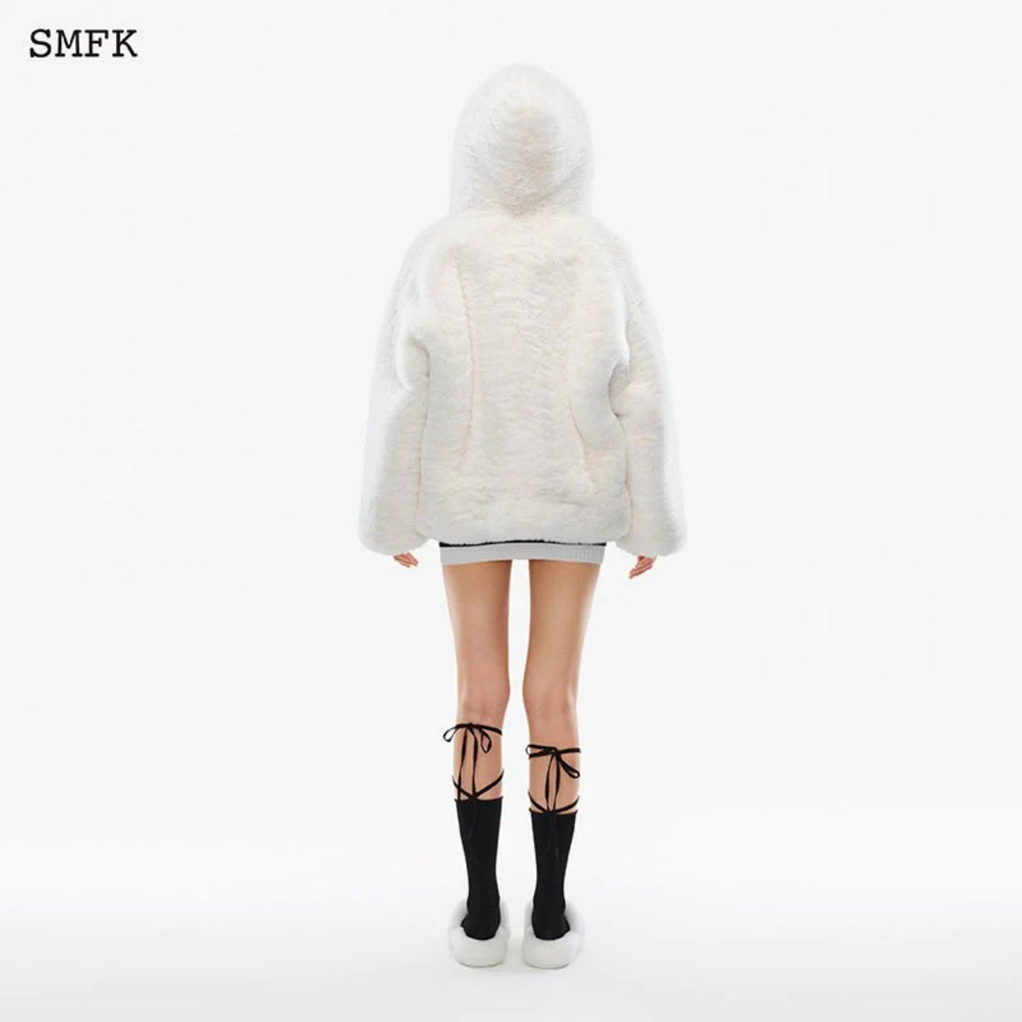 SMFK Snowman Hoodie White