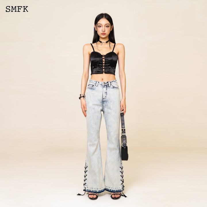 SMFK Wildworld Rock Cream Mermaid Jeans