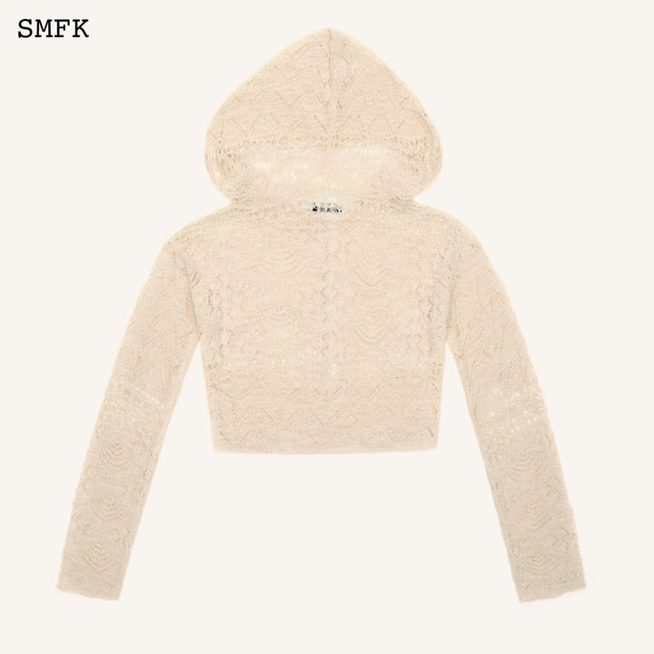 SMFK Wildworld Stray Netting Mural Cardigan Hoodie