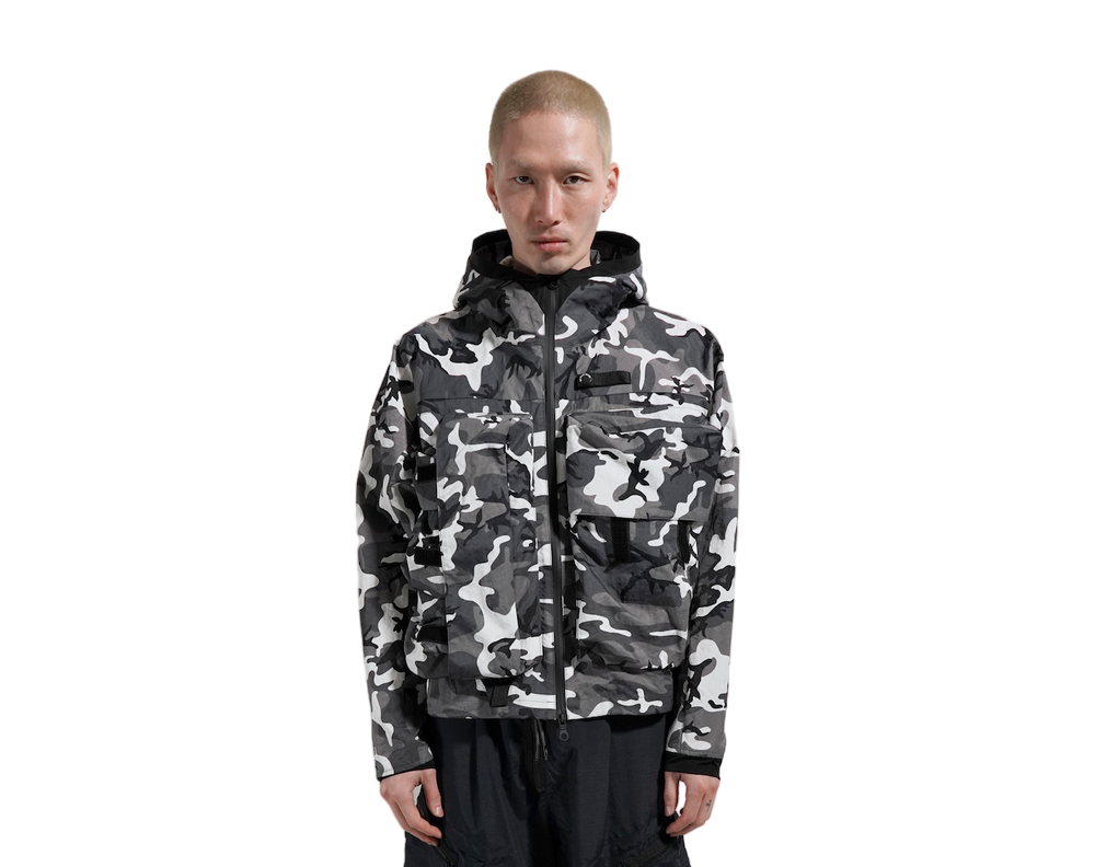 MHRS 3D Pocket Camper Jacket White Camo