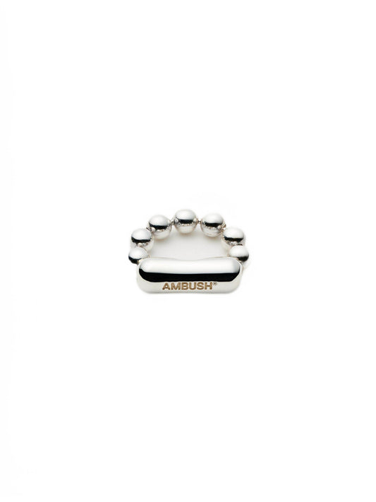 AMBUSH ball-chain Silver Ring