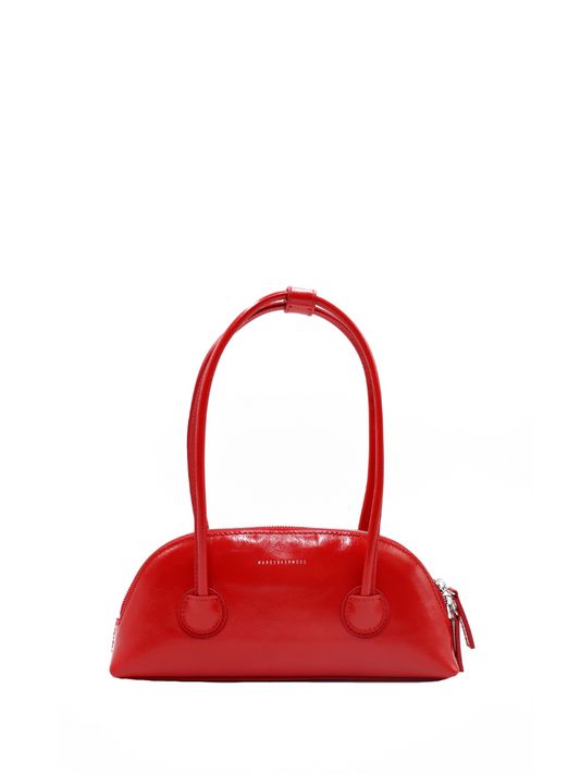 MARGESHERWOOD Bessette Shoulder_Apple Red Crinkle