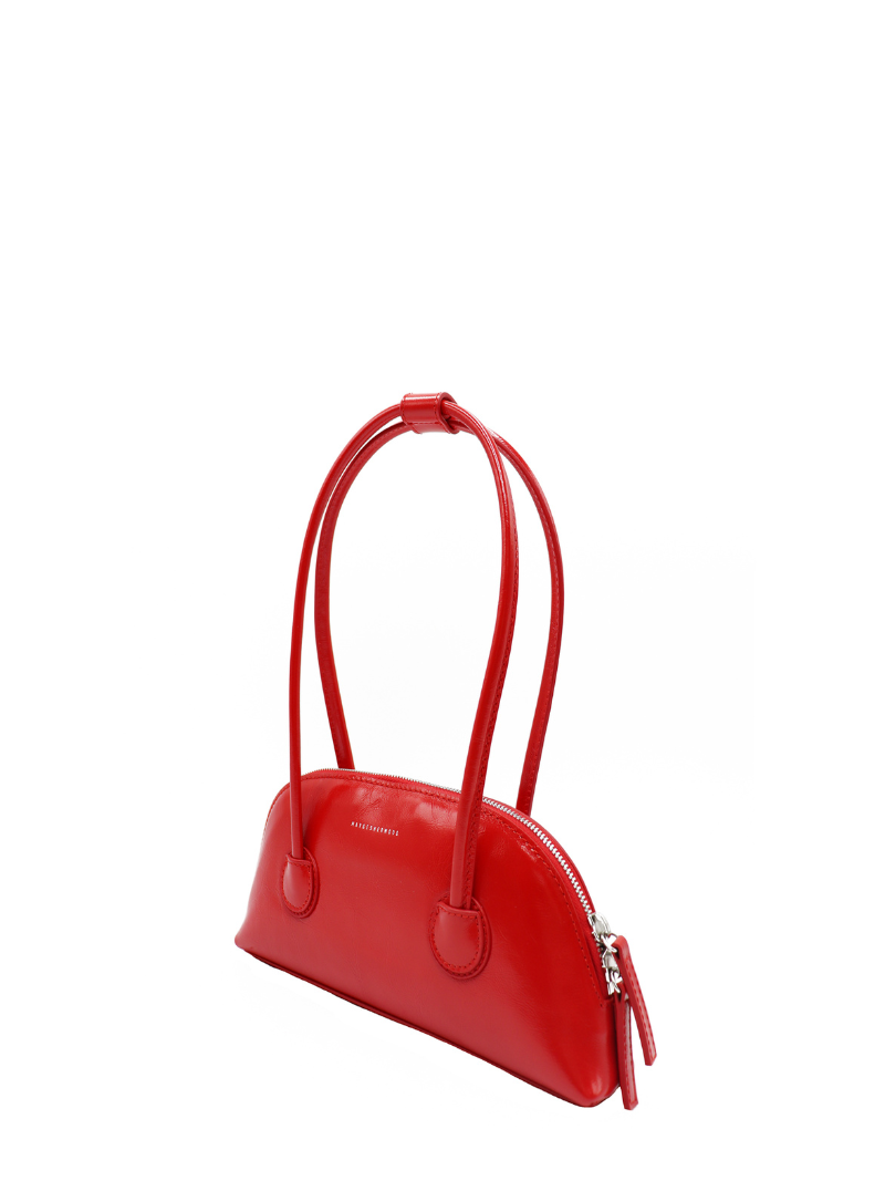 MARGESHERWOOD Bessette Shoulder_Apple Red Crinkle