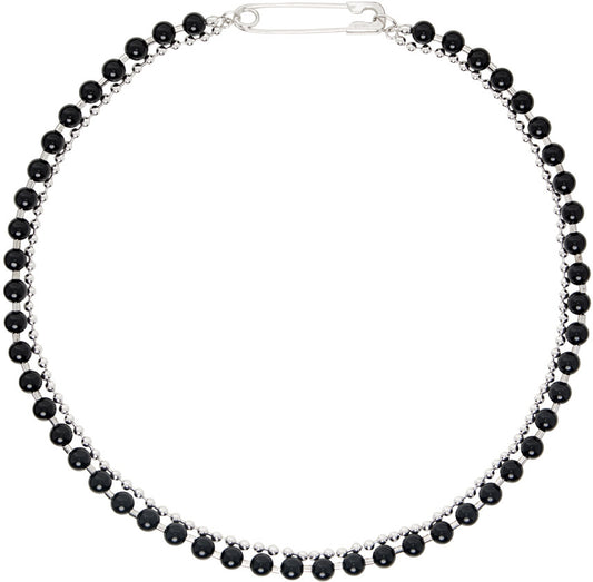 NUMBERING Ball Chain with Beads Necklace