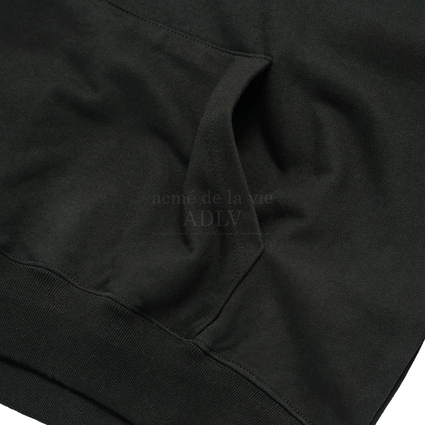 ADLV Block Bear Hoodie Black