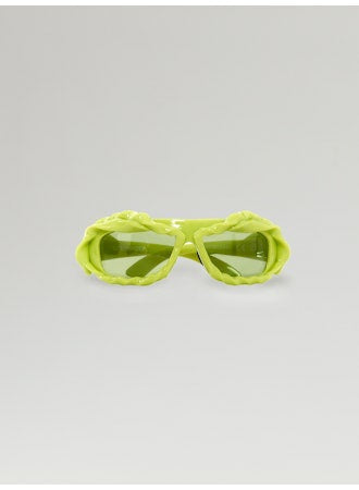 OTTOLINGER Twisted Sunglasses Acid Green
