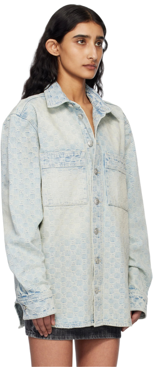 MISBHV Monogram Ocean Washed Overshirt