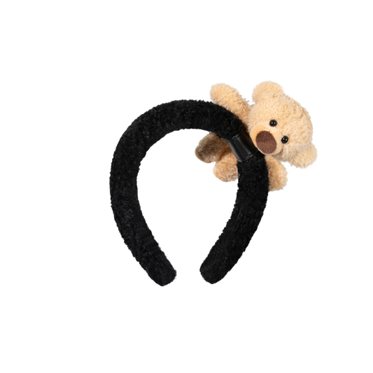13DE MARZO Doozoo Detachable Hair Ring Black