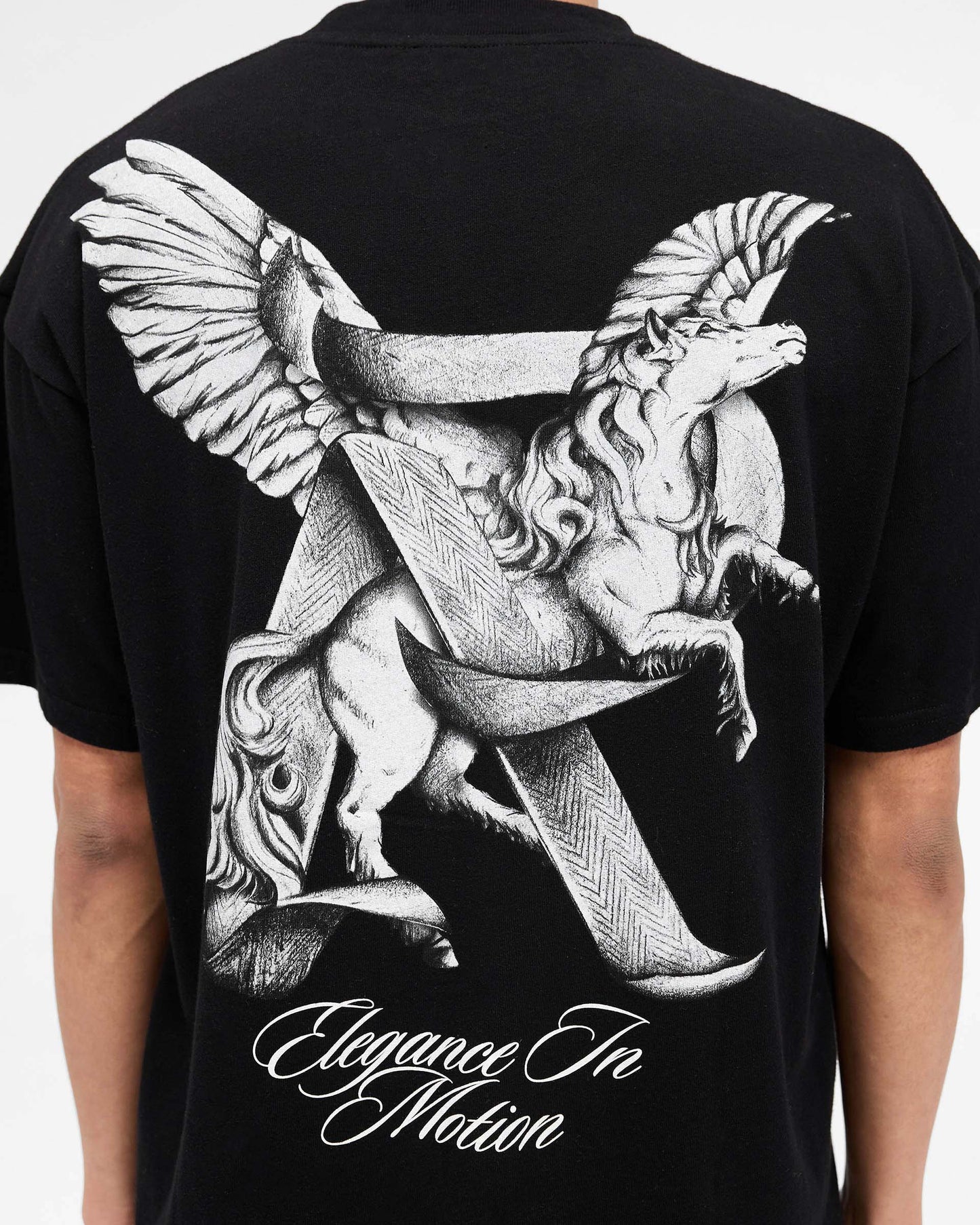 REPRESENT Elegance In Motion T-shirt Jet Black