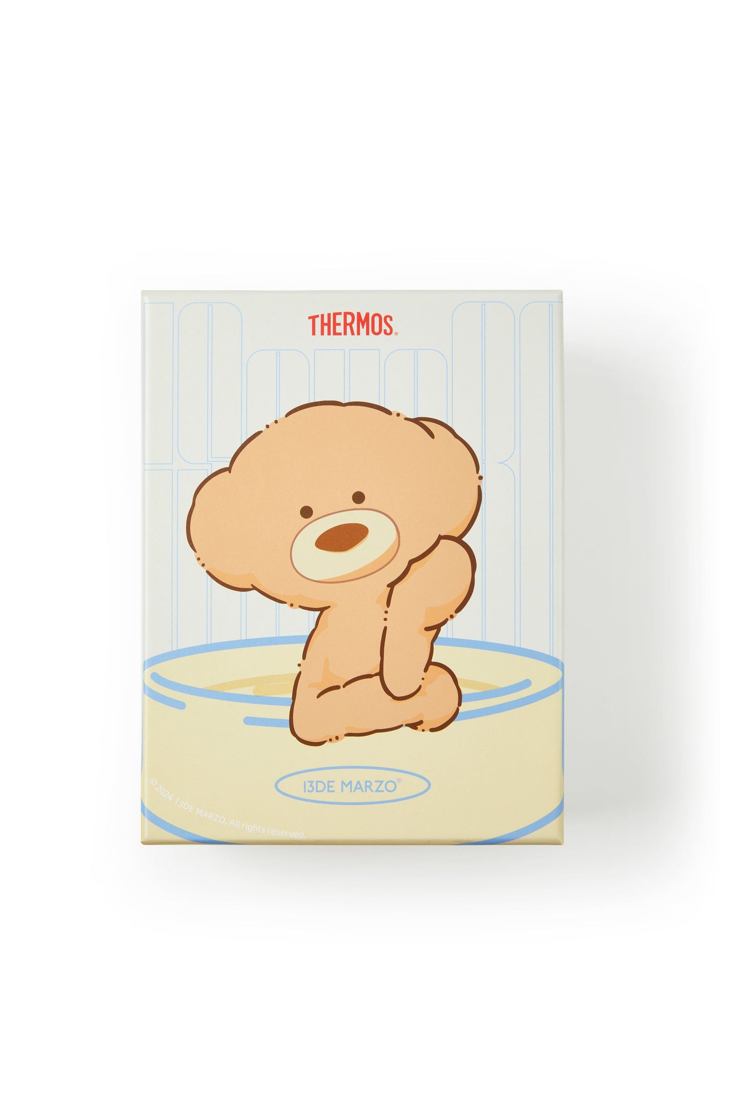 13DE MARZO Bear Hug Insulated Cup Blue