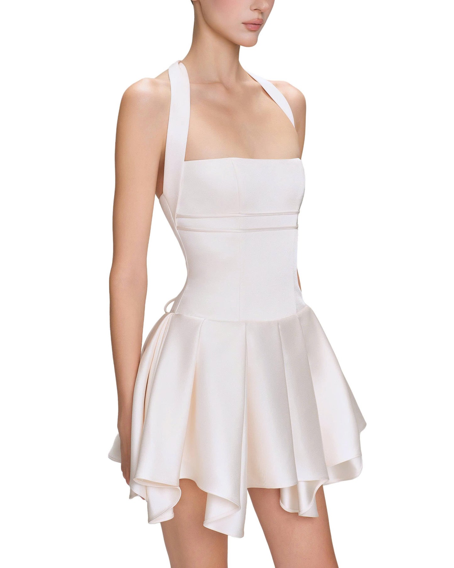 L SOUL Aller Dreses White
