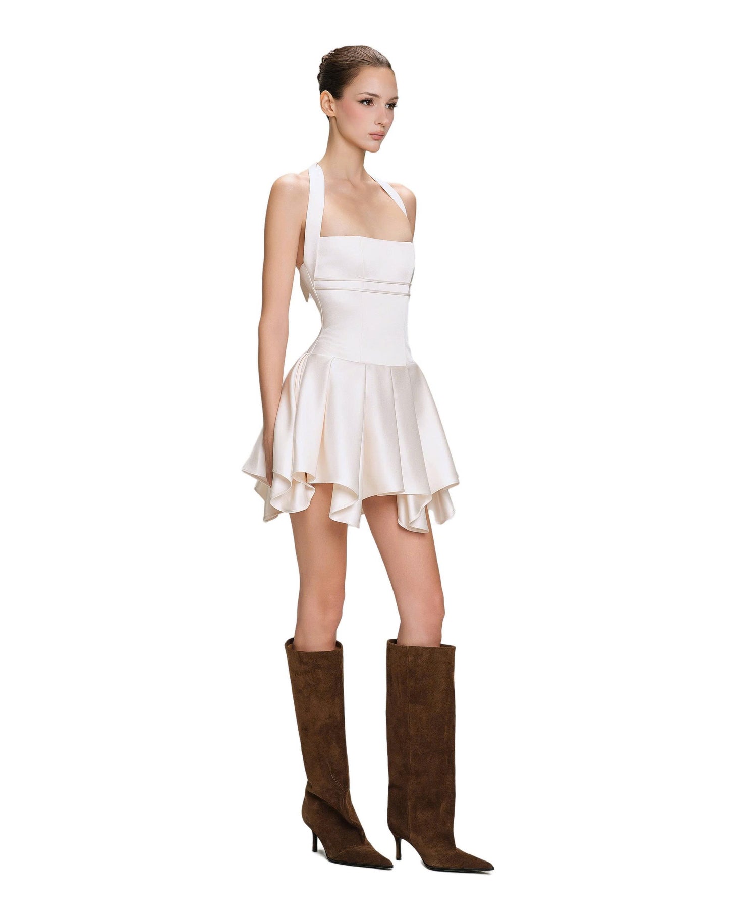 L SOUL Aller Dreses White