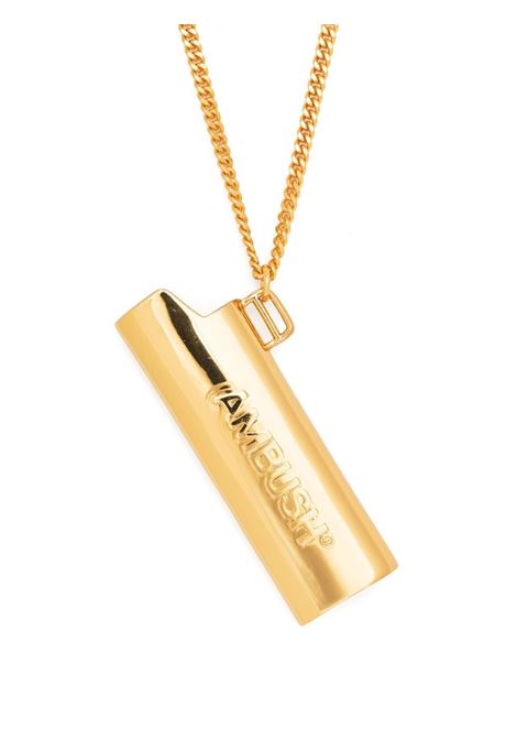 AMBUSH Light Case Necklace Gold
