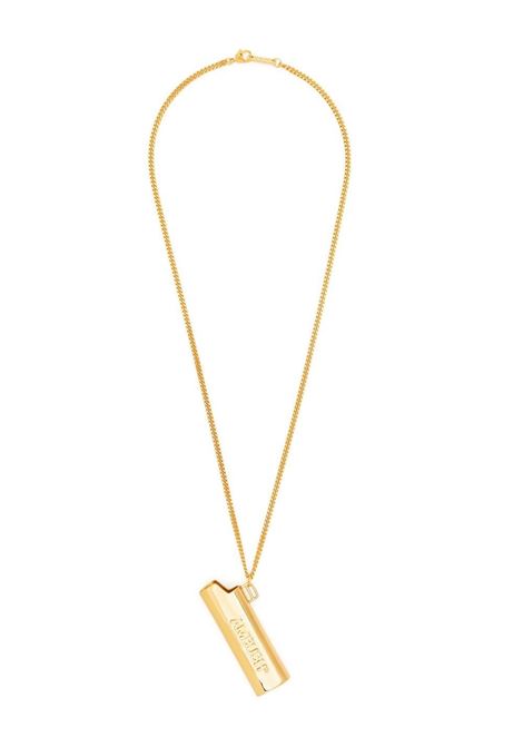 AMBUSH Light Case Necklace Gold