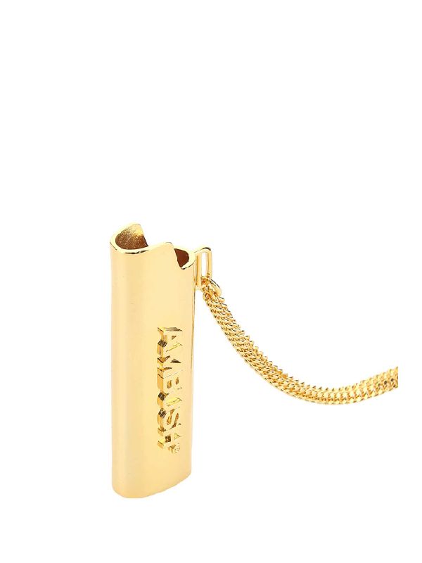 AMBUSH Logo Lighter Case Pendant Necklace